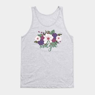 Floral SSDGM Tank Top